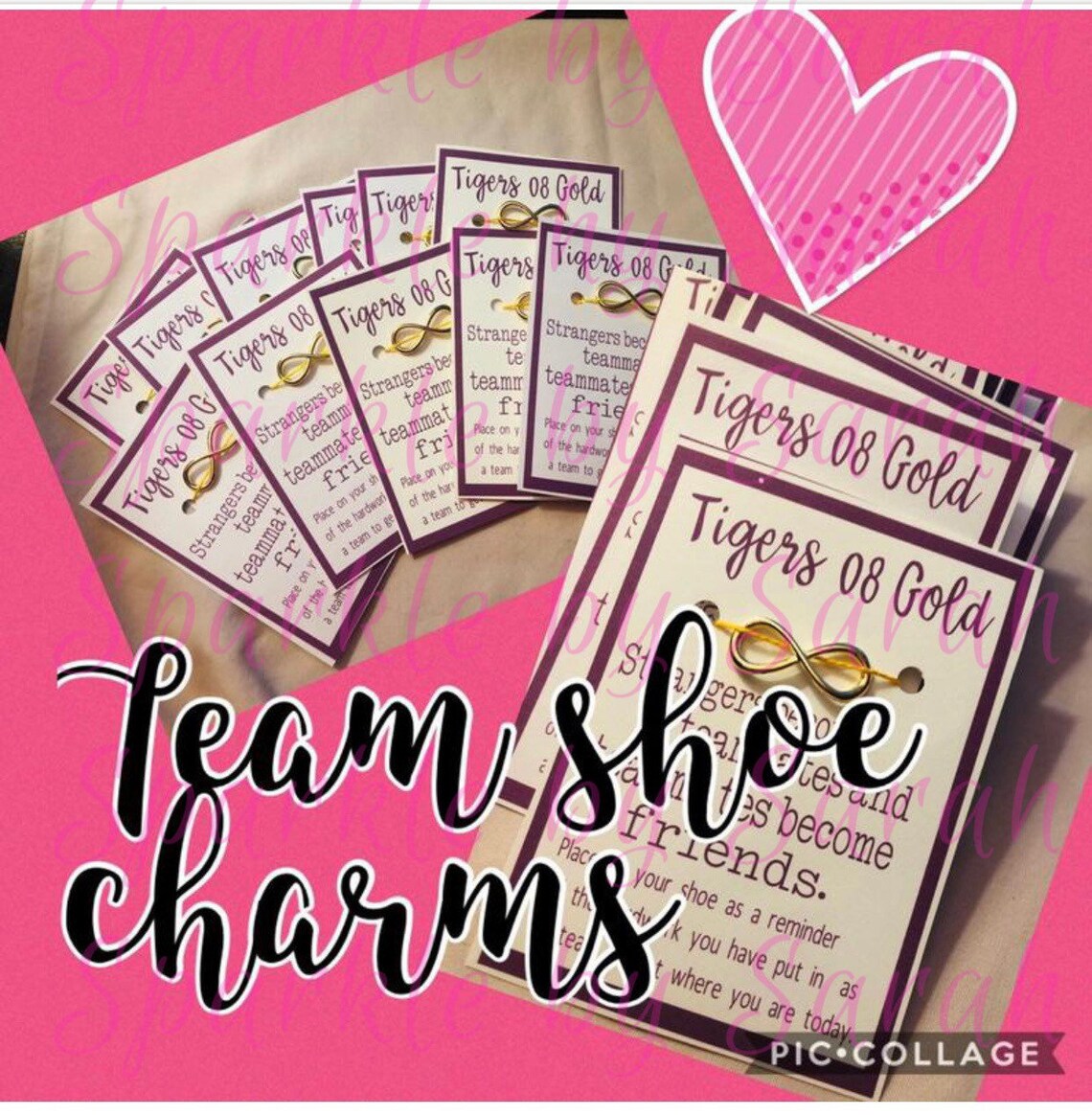 Cheer shoe charm team gift competition gifts Shoe charms Etsy