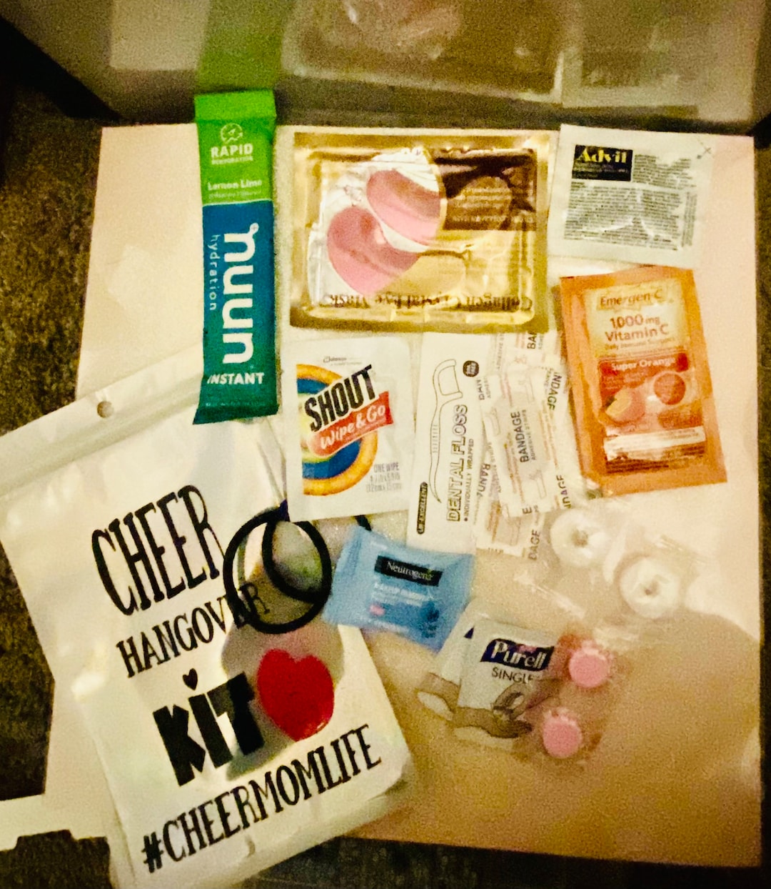 Cheer Hangover Kit Cheer Mom Survival Dance Mom Dance Mom Etsy