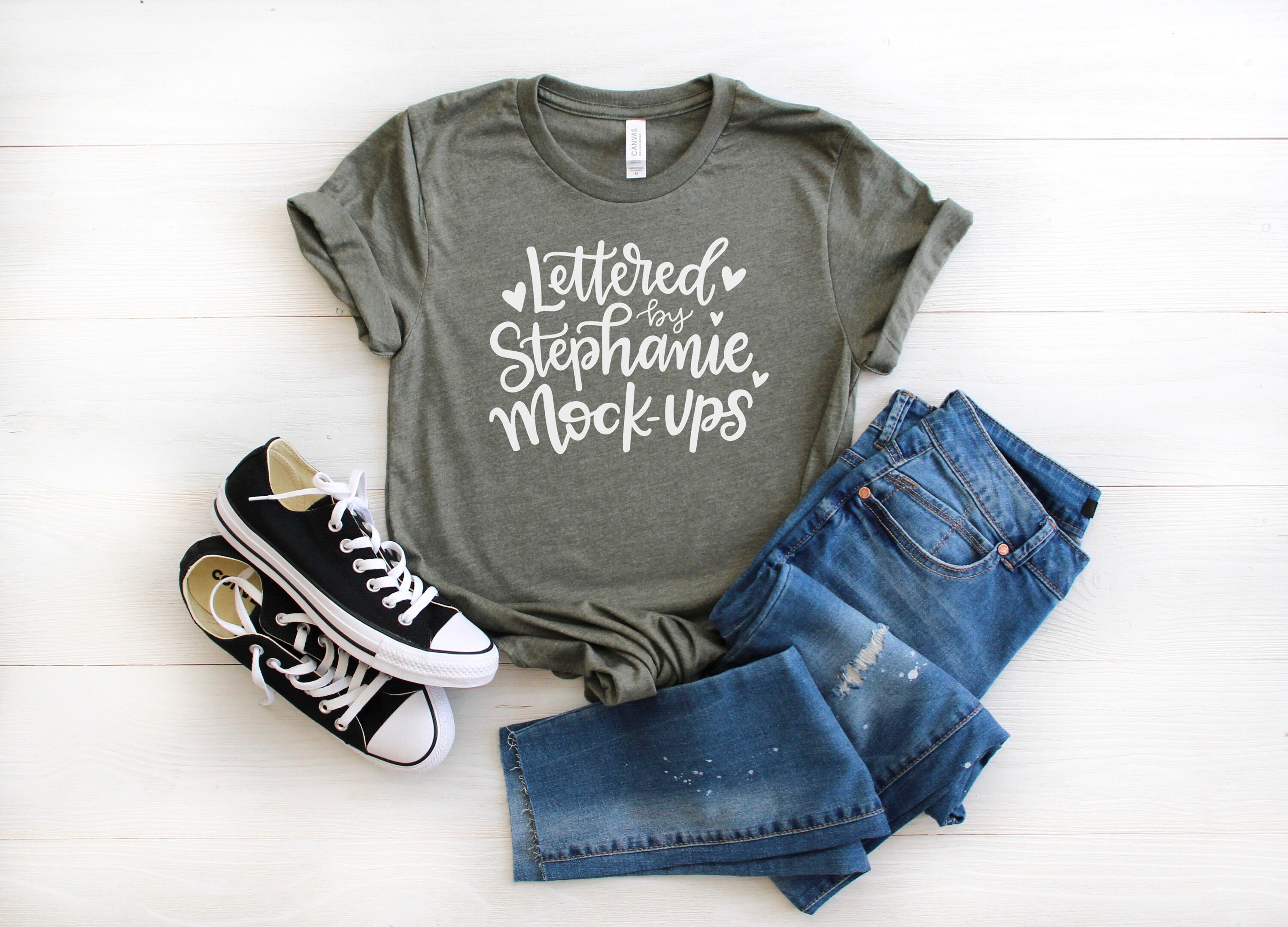Bella Canvas Mockup Shirt Mockup 