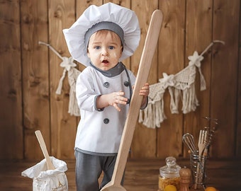 chef costume for baby girl