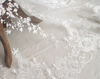 MF-290118-44-M Delicate Floral Design Lace Dress Fabric 