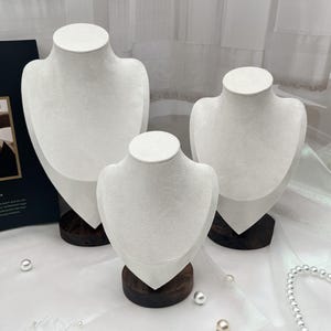 Necklace Display Necklace Holder Jewelry Stand Jewelry Display Jewelry Display Set for Jewelry Photograph Gift for Her Jewellery Showcase