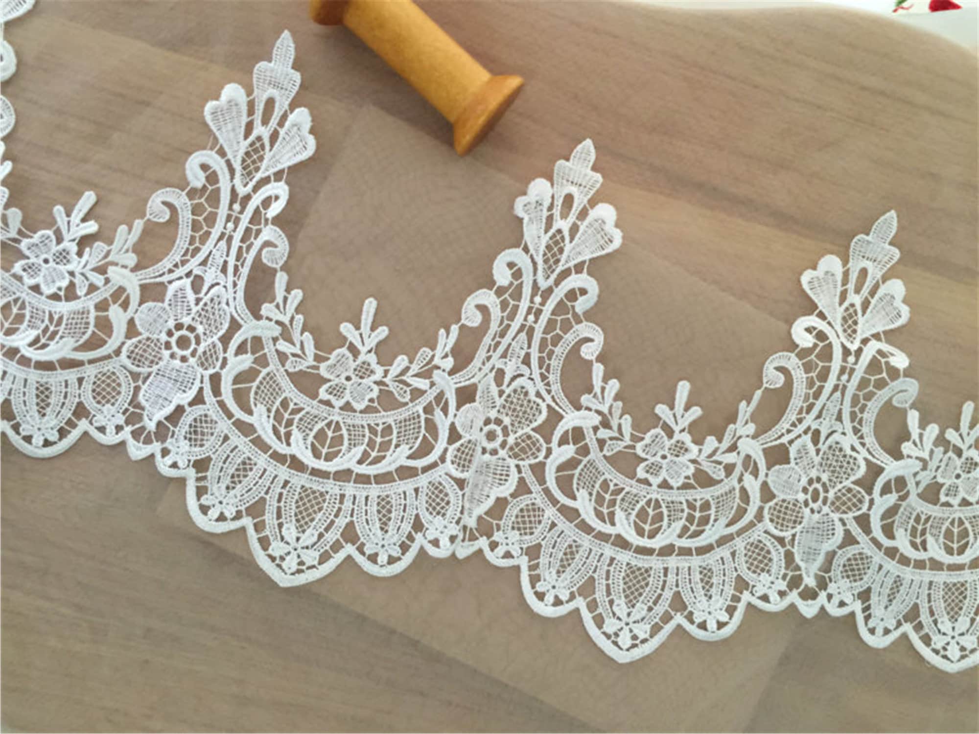 Guipure Lace Trim: Guipure Trimmings from Austria by HOH, SKU 00044940 at  $51 — Buy Luxury Fabrics Online