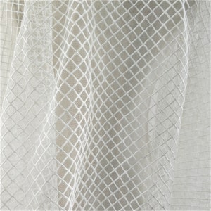 New arrivals Exquisite square tulle mesh embroidery lace fabric wedding/party/evening dress lace fabric