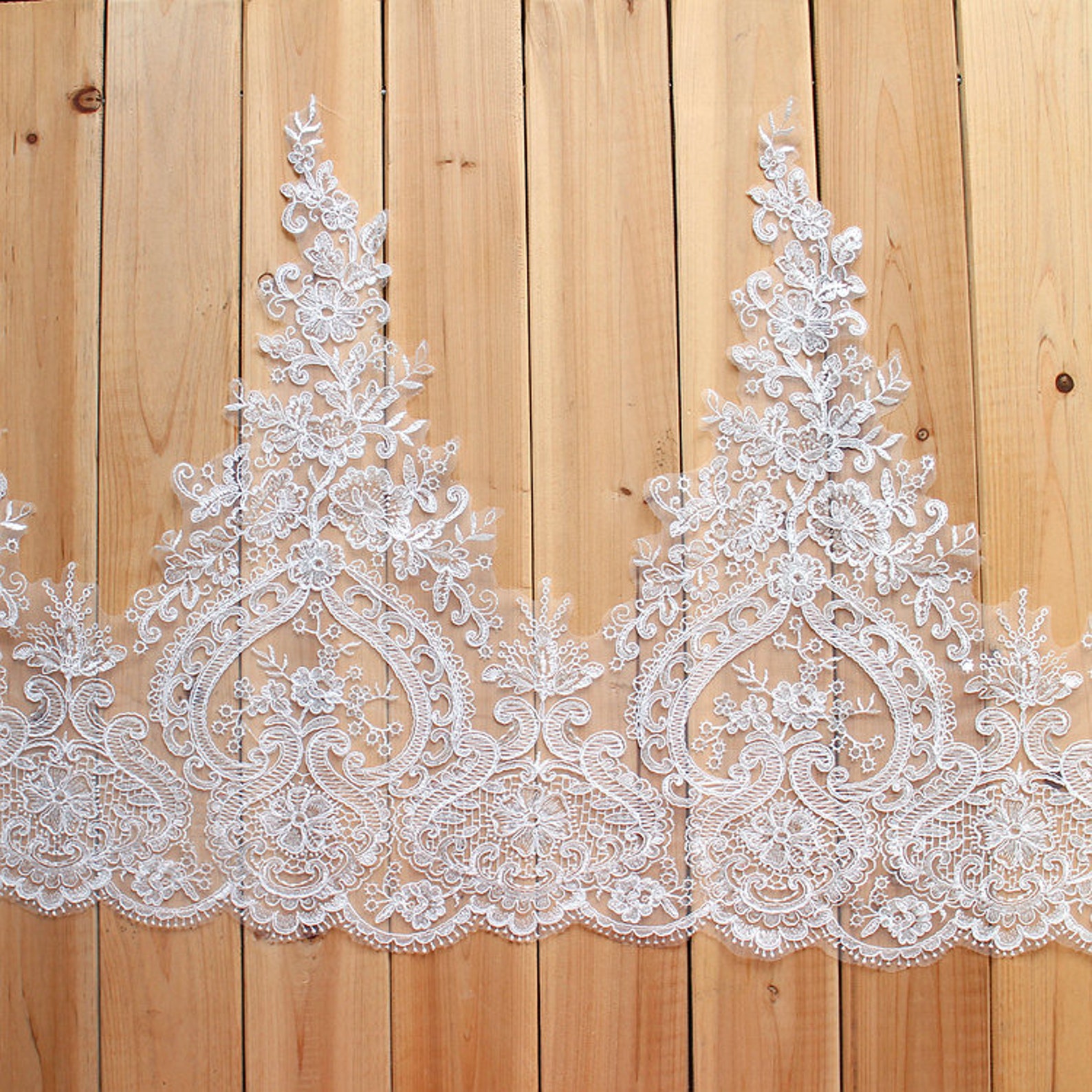 sequin lace trim