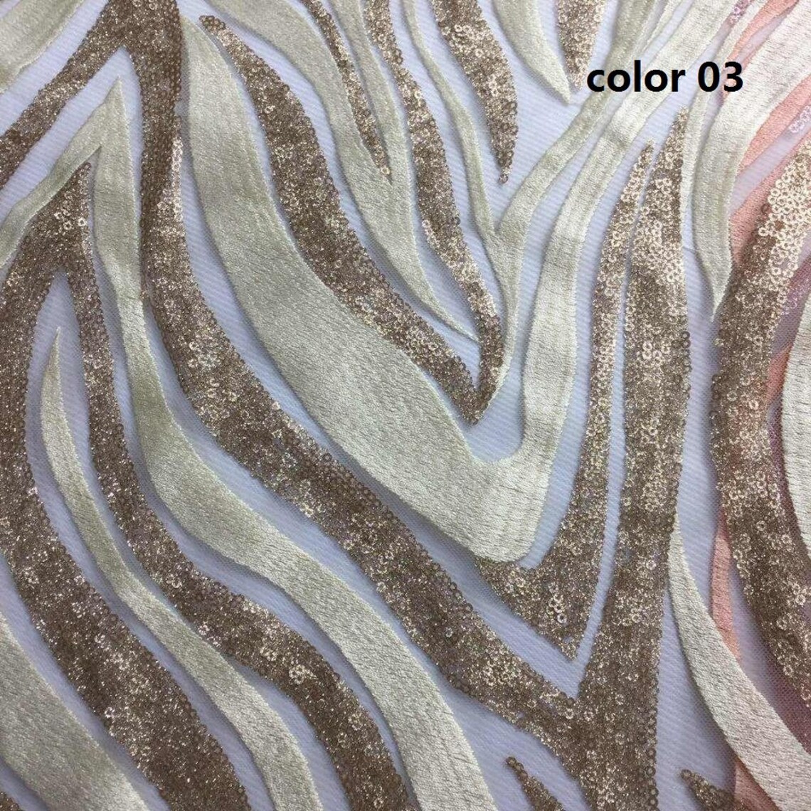 Sparkling Sequin Lace Fabric Heavy Embroidered Lace Fabric Etsy