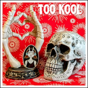 Sticker, &quot;Too Kool&quot;.