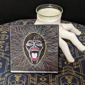 Mini Print, "Stuck In Purgatory", Framed.