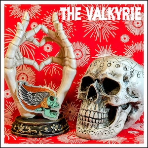 Sticker, &quot;The Valkyrie&quot;.