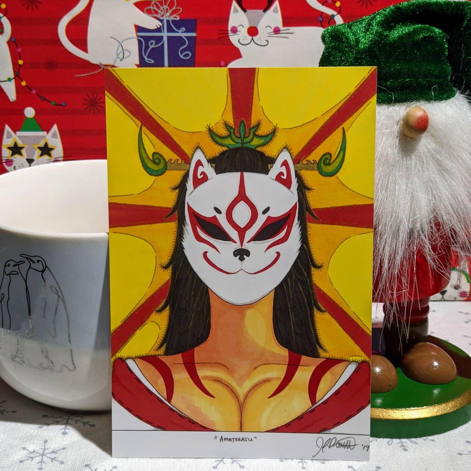 Mini Print Amaterasu Unframed Etsy