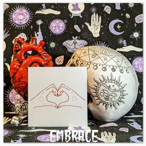 Mini Print, &quot;Embrace&quot;, Unframed