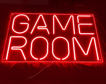 Spielzimmer Leuchtreklame für Man Höhle oder Arcade