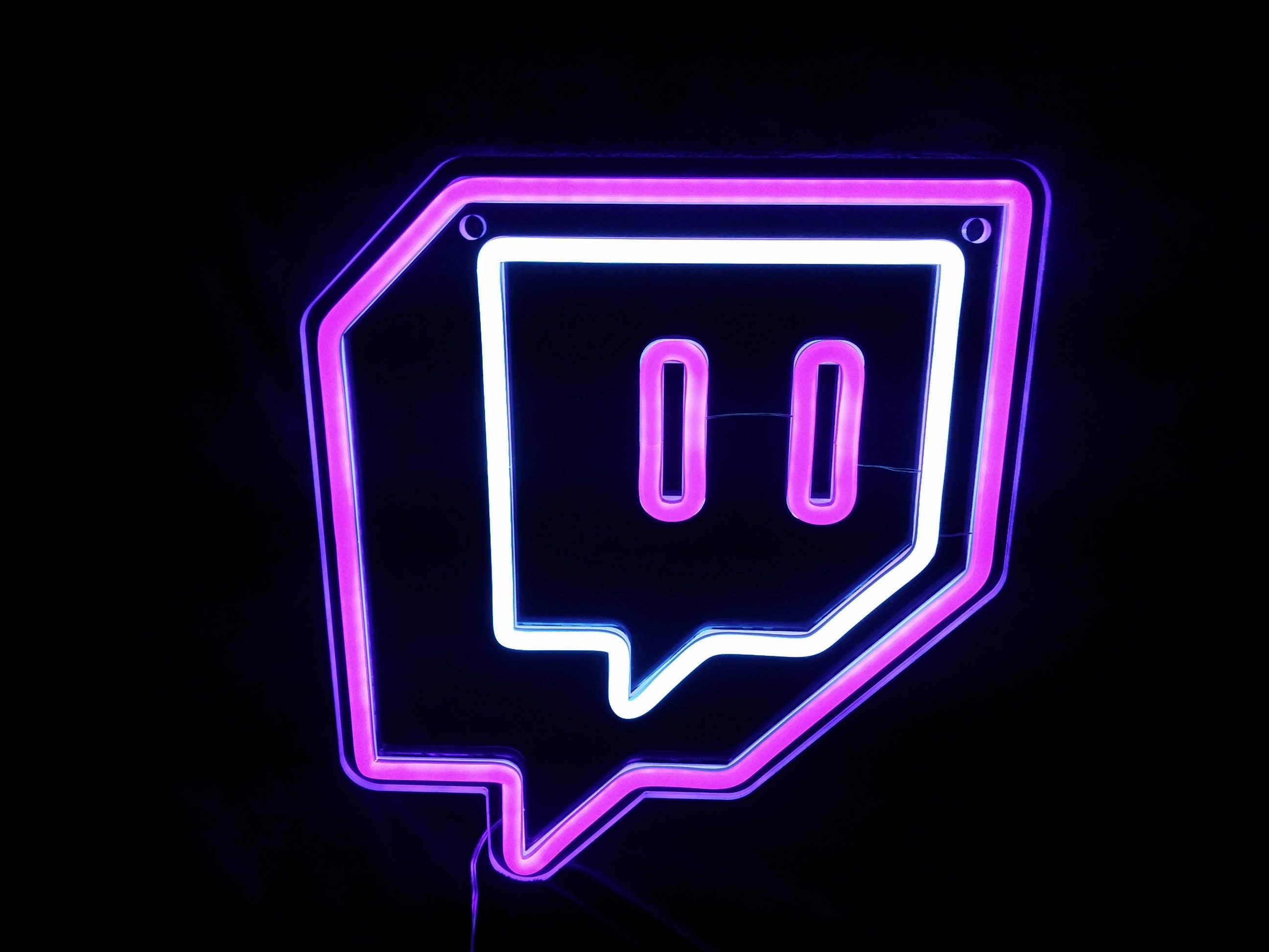 Logo Live Neon - Led Live Neon For Twitch, Tiktok