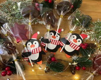 1 X Set Lutscher Ohne Zucker (16 St.) Halloween Weihnachten Hochzeit Hausgemacht