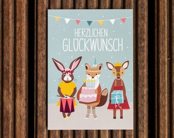 Alles Gute Zum Geburtstag Karte Etsy