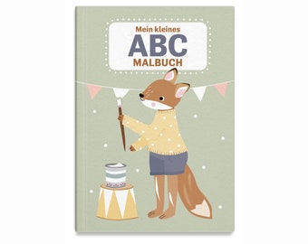 ABC Malbuch für Kinder