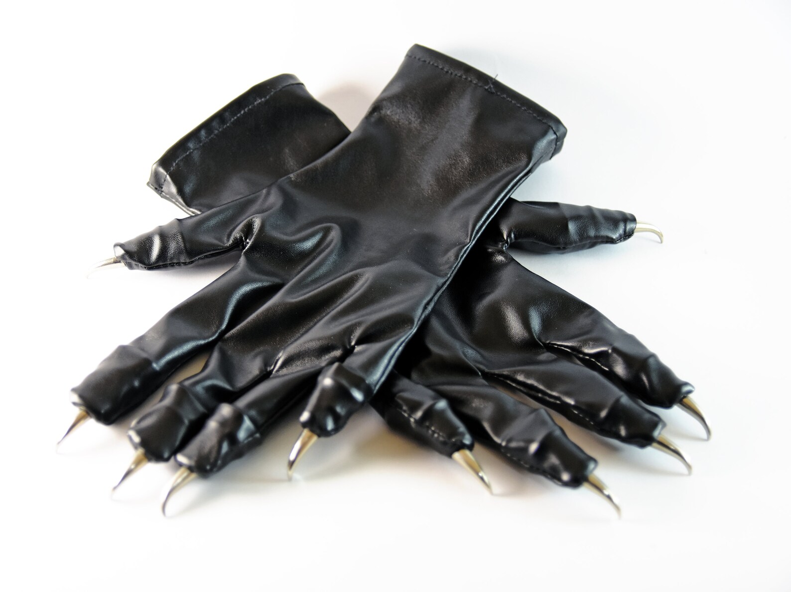 Claw Gloves Faux leather Etsy