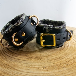 Lockable Leather Cuffs