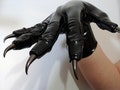 Clawed Vinyl Gloves – BDSM Fetish Gloves with Metal Tips – Alt Fashion & Cosplay product logo