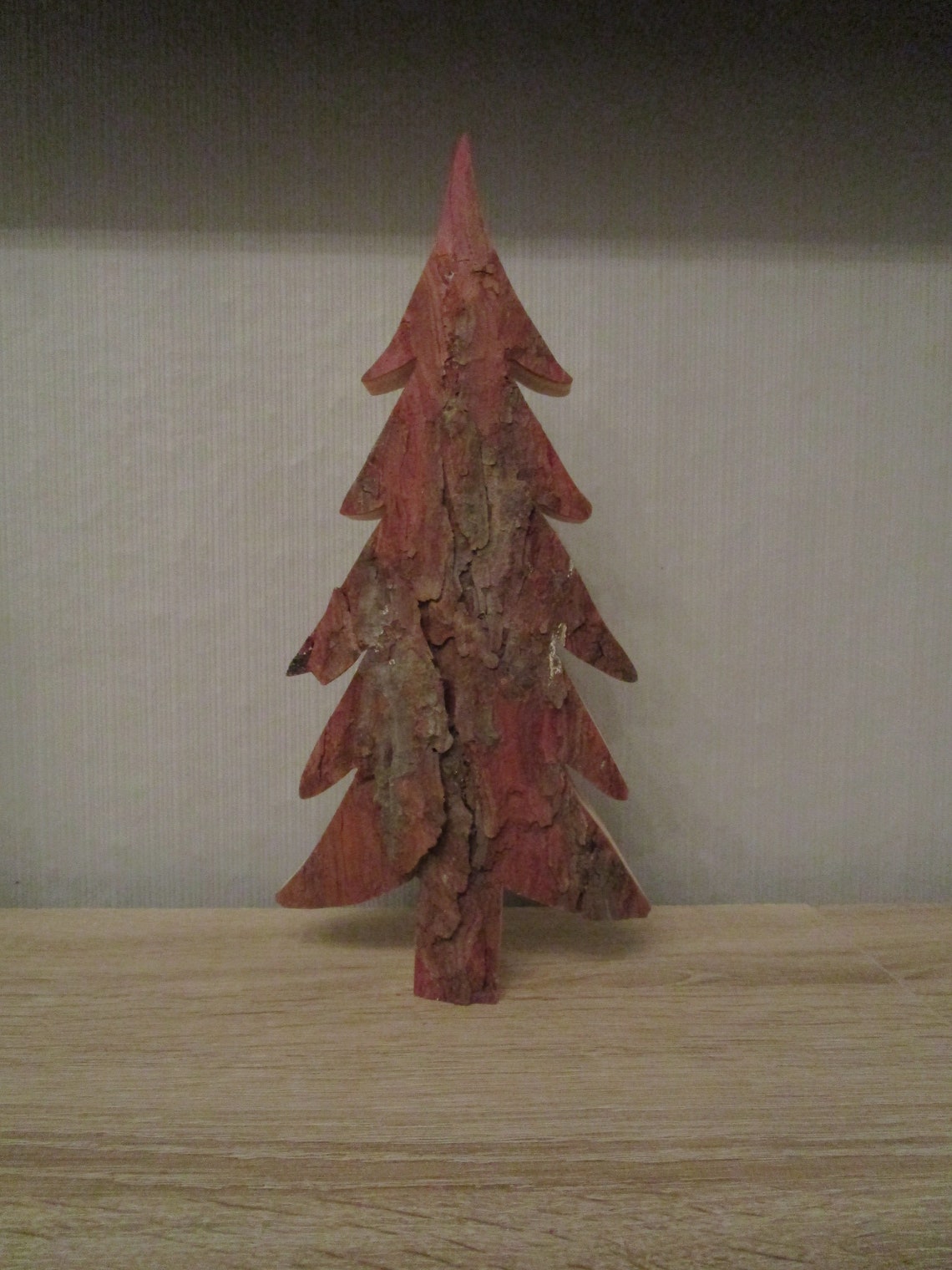 Weihnachtsbaum aus Naturholz mit Rinde Dekoration Deko aus Etsy