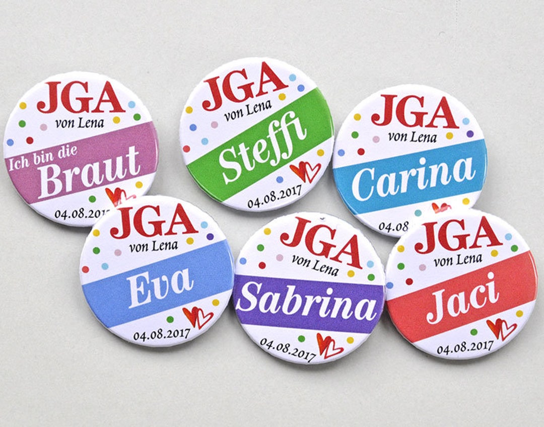 Team Bride Hochzeits Accessoires Set - 25 Teile Für Braut & Brautjungfern