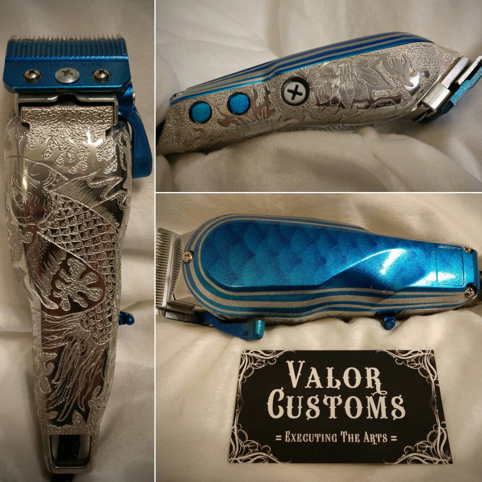 Custom Barber Clippers Etsy
