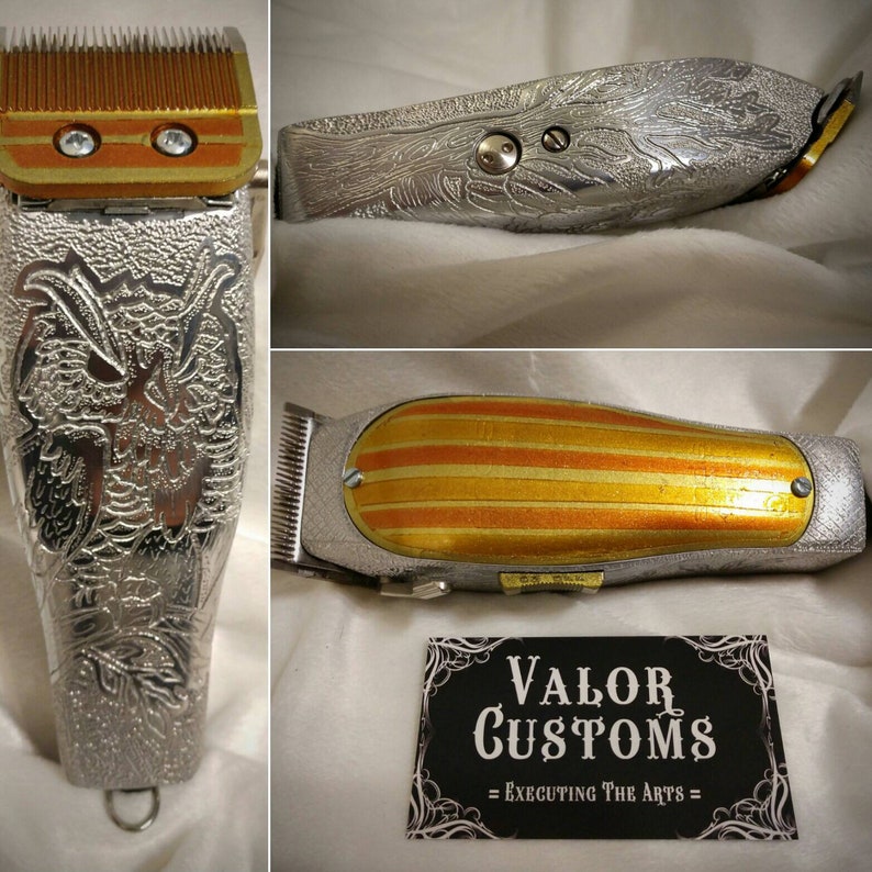 Custom Barber Clippers Etsy
