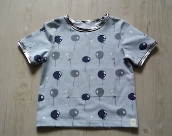 Baby-Kurzarm T-Shirt Gr. 98/104, Basic Shirt