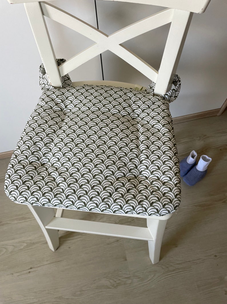 Sitzkissen für Kinderhochstuhl Ingolf von IKEA Wellen Bild 2