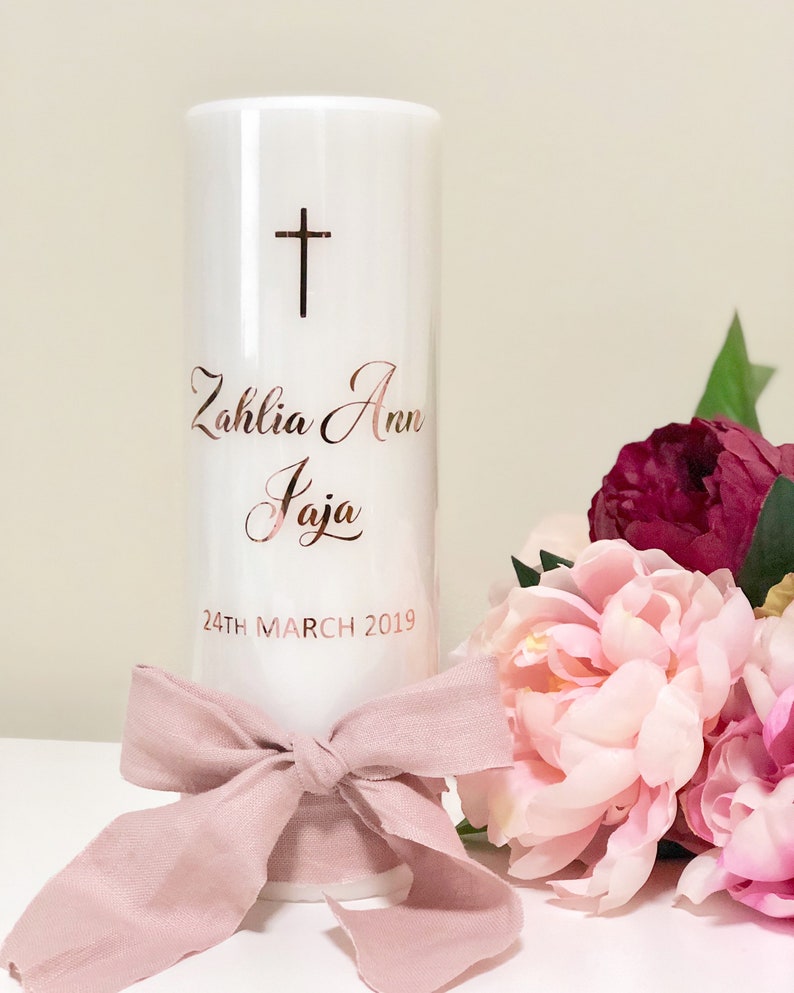 Christening Candle / Baptism Candle / Naming Day Etsy Australia