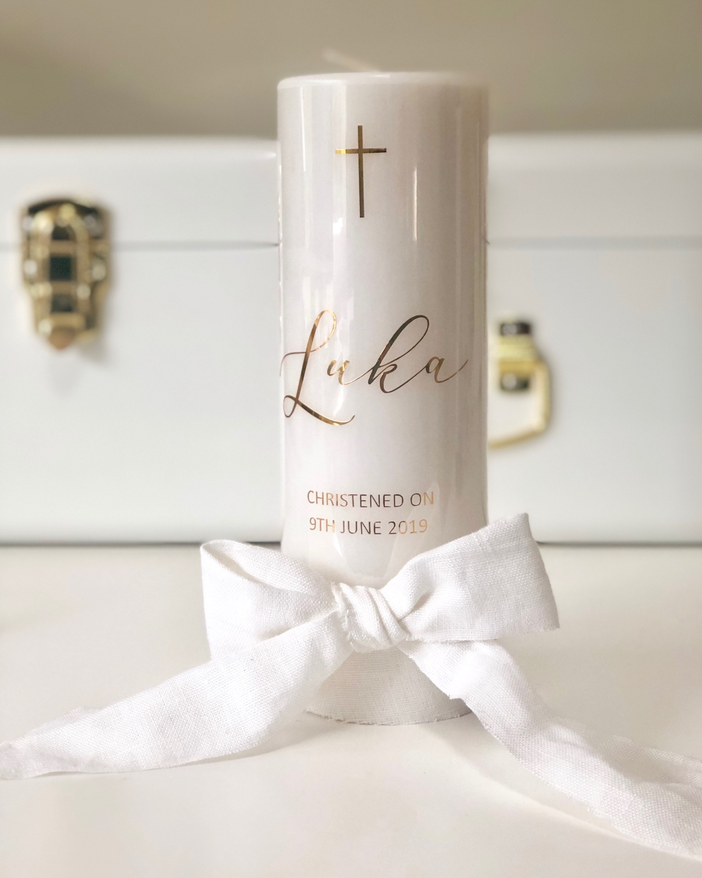 Christening Candle / Baptism Candle / Naming Day Etsy Australia