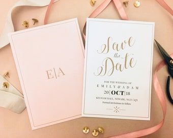 Mariage Save The Date La Collection De Blush Etsy
