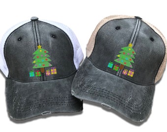 Custom Baseball Cap Christmas Bells Embroidery Acrylic Dad Hats for Men /& Women