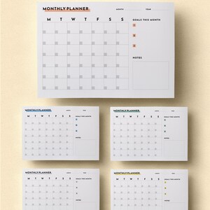 Monthly Calendar Printable to Do List Free Weekly Planner 2019, 2020 ...