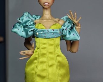 Vestido de muñeca hermana Popovy