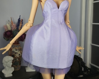Minivestido Pashapasha Gen 4 y Gen 3 (también se puede confeccionar para otras muñecas de moda)