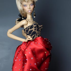 Popovy Sisters doll couture dress