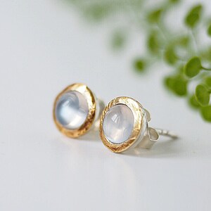 Moonstone earrings image 2