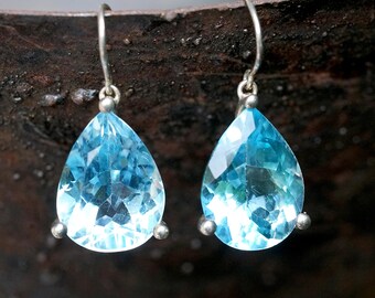 Ohrhänger Topaz gross
