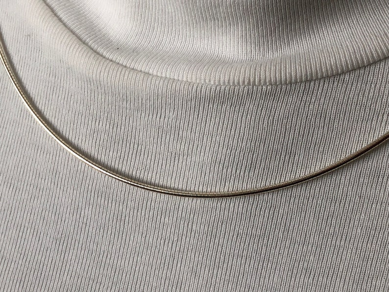 Silver Omega circlet, matching the pendants image 5