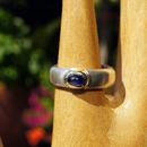 Saphir Ring Safir Bild 3