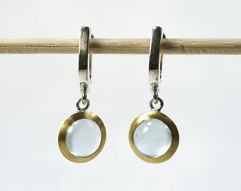 Aquamarine earrings