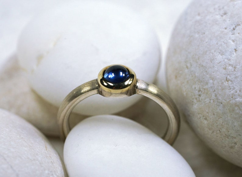 Sapphire Ring Safir round image 1