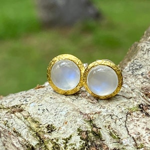 Moonstone earrings image 5