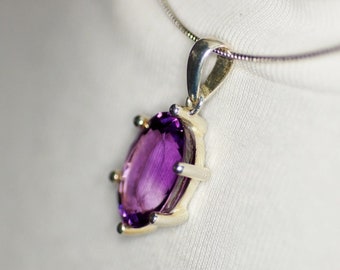 colgante de amatista