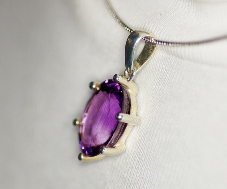 Amethyst pendant image 1