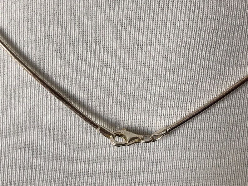 Silver Omega circlet, matching the pendants image 3