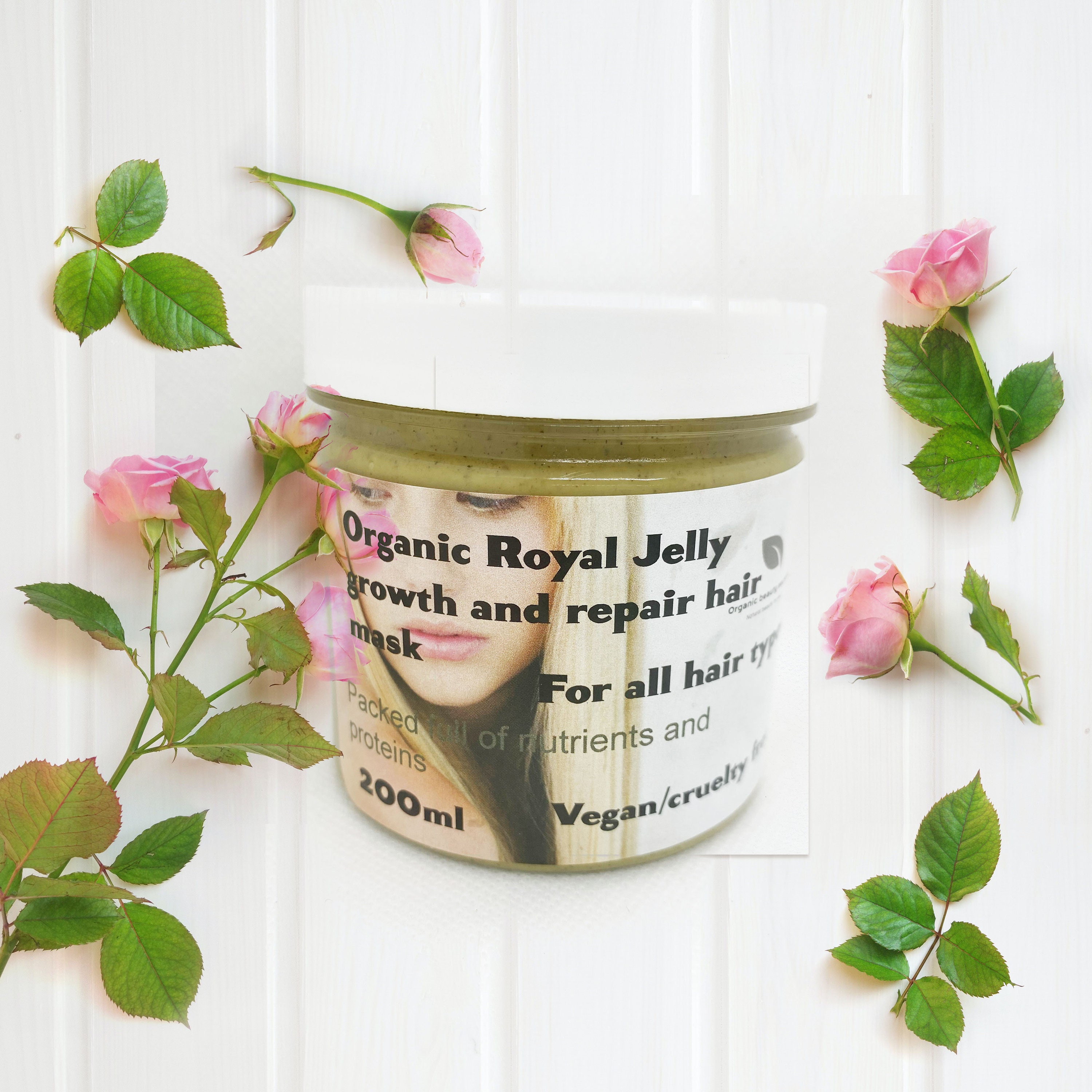 Organic Beauty Secrets Organic Royal Jelly Repair and Grow - Etsy Organic Beauty Secrets Organic Royal Jelly Repair and Grow - Etsy