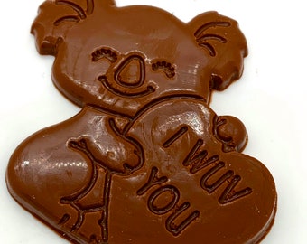 Milk Chocolate Scented Slime Choco Bears Charm Add Ins For Beginners Koala March Mousse 8 oz Butter Slime Teddy Bear