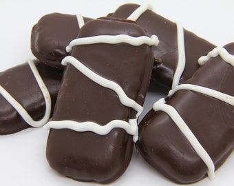 Chocolate Covered Biscoffs - Dark Chocolate